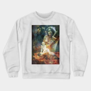 Collage Art Evelyn Nesbit Crewneck Sweatshirt